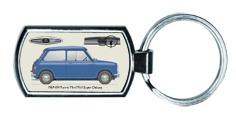 Morris Mini MkII Super Deluxe 1967-69 Keyring 4